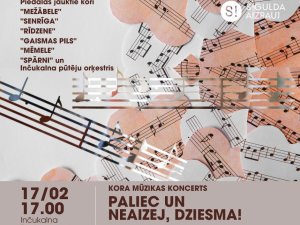 Inčukalnā norisināsies koru mūzikas koncerts