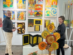 Noslēgusies mākslas pulciņu audzēkņu darbu konkursa “Saules ritmi” I kārta