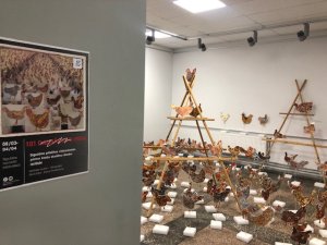 Siguldas pilsētas vidusskolas pirmo klašu skolēni radījuši mākslas izstādi