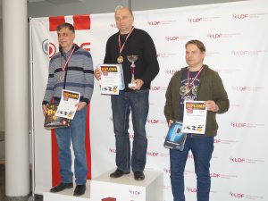 Siguldiešiem panākumi Latvijas čempionātā 100 lauciņu dambretē