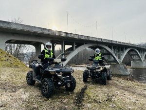 Pašvaldības policija uzsāk patruļas ar kvadricikliem un velosipēdiem