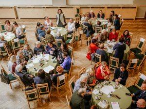 Aktīvās pensionāru biedrības tiekas pirmajā “Ideju kafejnīcā”