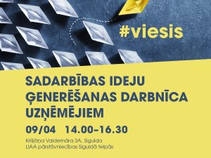 Tūrisma nozares uzņēmējus aicina uz sadarbības ideju ģenerēšanas darbnīcu