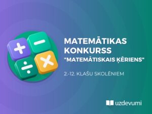 Vairāk nekā tūkstotis novada audzēkņu piedalās tiešsaistes konkursā matemātikā