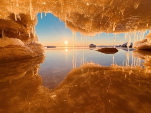 Bibliotēkā ir skatāma Maijas Druvas fotoizstāde “DABA.MIERS.ŪDENS.”