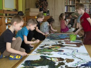 Bērnu kultūras konsultatīvā padome izveidojusi mākslas projektu