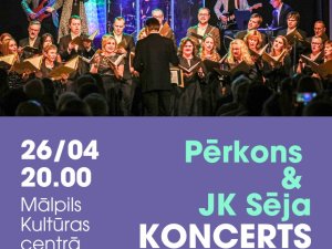 Mālpils Kultūras centrā uzstāsies grupa “Pērkons” un jauktais koris “Sēja”