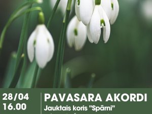 Koris “Spārni” un bigbends “Sigulda” aicina uz koncertu “Pavasara akordi”