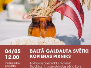 4. maijā aicina uz Baltā galdauta svētkiem “Peltēs”