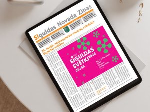 Iznācis pašvaldības informatīvā izdevuma “Siguldas Novada Ziņas” aprīļa numurs