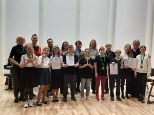 Piekto gadu “Baltajā flīģelī” norisinājusies Mūzikas teorētisko priekšmetu olimpiāde