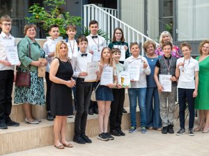 Novadniekus sveic par sasniegumiem matemātikas konkursos un olimpiādēs