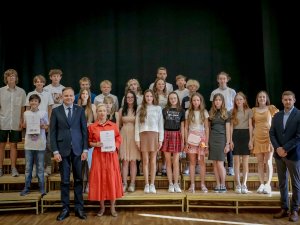 Mācību gada noslēgumā sveiktas “Siguldas novada Gada klases”