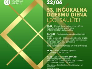 22. jūnijā ar dziesmu, deju un mūziku svinēs 53. Inčukalna Dziesmu dienu