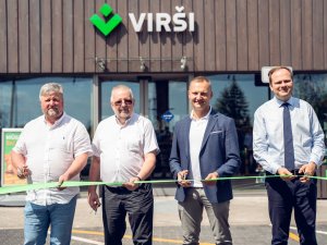 “Virši” investē 2,2 miljonus eiro jaunā uzpildes stacijā Siguldā