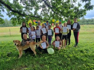 Noslēgusies bērnu un jauniešu nometne “Zirgmīļu vasara”
