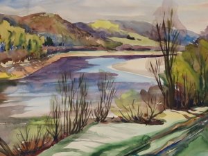 Grafiķim Zigurdam Zuzem veltīta izstāde Siguldas novada bibliotēkā