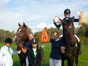 Klubs “Dimantu pakavi” veiksmīgi startē sacensībās “Salaiņu Rudens kauss”