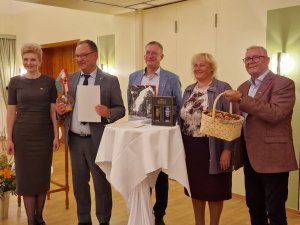 Sadraudzības pilsētai Štūrei 50 gadu jubileja; pārrunāta sadarbības perspektīva