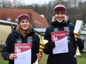 Noskaidroti ātrākie sportisti starta rāvienā kamaniņu sacensībās “Prezidenta kauss”