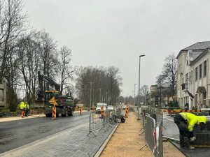 No 16. novembra sāksies tehnoloģiskais pārtraukums Ausekļa un Raiņa ielas pārbūves darbiem